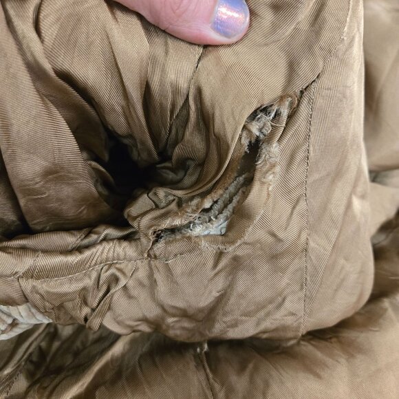 Vintage Cavender's 44XL Western Brown Corduroy Mens Blazer Sport Coat Elbow Patc - Picture 3 of 16